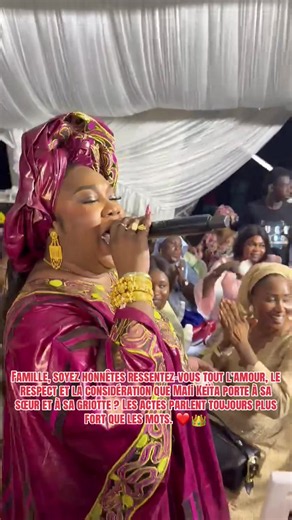Mafi Keïta amour pour sa sœur et sa griotte