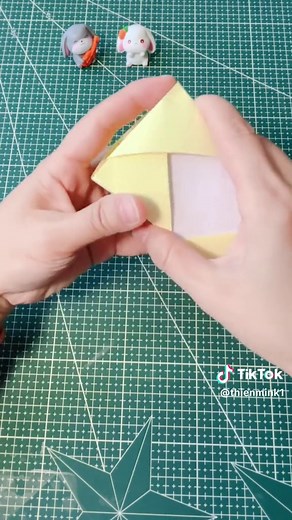 Gấp Hộp Đựng Bút Bằng Giấy ✏❤️