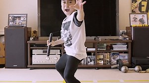 'Mini Bruce-Lee' shows off his incredible nunchuck skills