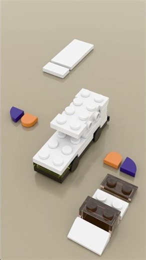 FedEx Delivery Truck | LEGO Built Brick by Brick