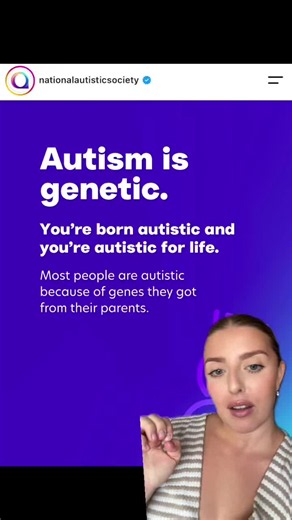 Autism is due to genetics, not paracetamol, not vaccinations, and not parenting decisions or upbringing 🧠 #autism #autistic #audhd #neurodivergent