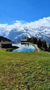 💙lake above Engelberg ☀️ | Caroline Pirskanen Photography