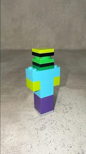 I Built A Minecraft Zombie Out Of LEGO