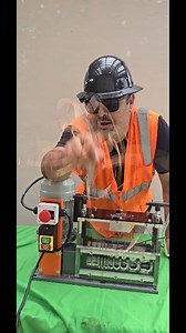 108K views · 9.6K reactions | Maquina para pelar cable de cobre. Wire stripper machine #herramientas #tools #wirestripper #construction #construccion | Oscar Garcia Anaya | Facebook