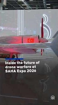 Inside the future of drone warfare at SAHA Expo 2026