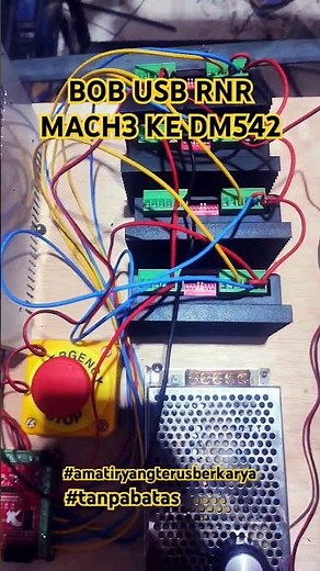 BOB USB RNR MACH3 KE DM542 || CNC KONTROLLER