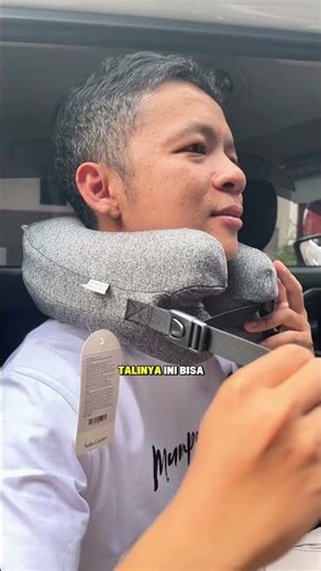 0474 Ohsome Sladko Snail Neck Pillow / Travel Friendly pillow. Anti-slip, soft and comfortable.