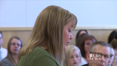 Survivor confronts gunman in court