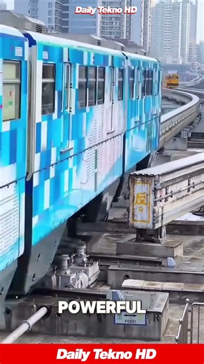 Massive Monorail Tracks 🚝 PHYSICALLY Shift #Engineering