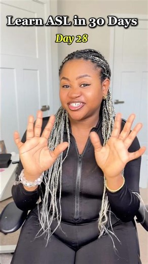 Learn ASL in 30 Days- Day 27| Beginner friendly. #asl