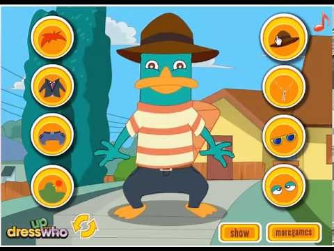 Phineas and Ferb's Agent P Game