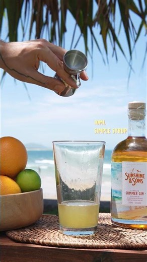 Sunny Marg Cocktail Recipe | Summer Gin Margarita with a Twist