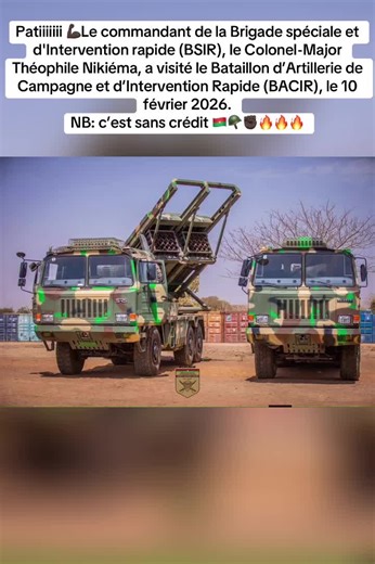 Visite du Colonel-Major Nikiéma au BACIR du Burkina Faso
