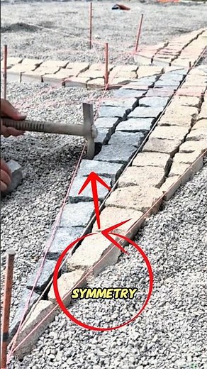 This Precision Stone Paving Method Creates Perfect Patterns | Masonry Layout Tool.