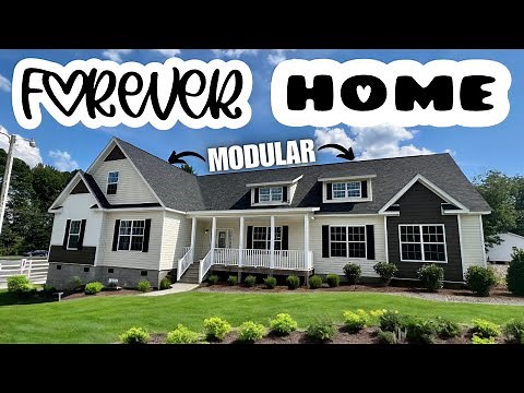 IS THIS THE ONE?! A VERY interesting & unique modular home! Prefab House Tour