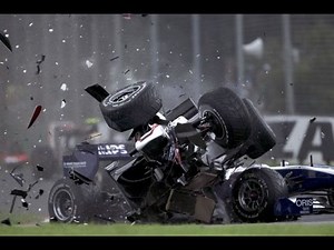 F1 2010 All Crashes Compilation