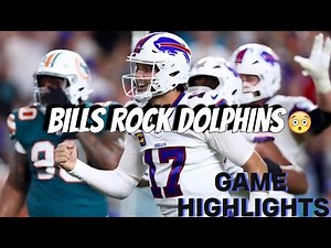 Bills vs Dolphins EPIC Game Highlights Week 2! | NFL Highlights 2024