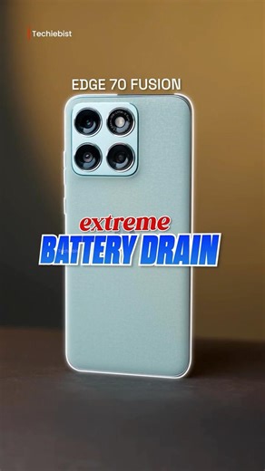 Moto Edge 70 Fusion Extreme Battery Test 😱 #Shorts