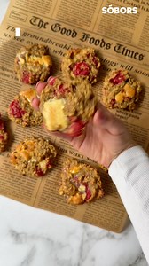 99K views · 249 reactions | Finom és egyszerű! https://sobors.hu/receptek/malnas-feher-csokis-zabkeksz-recept/ | Sóbors | Facebook