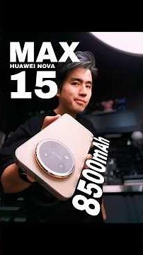 "Battery range anxiety" is no longer an issue! 3 key features of the HUAWEI nova 15 Max!