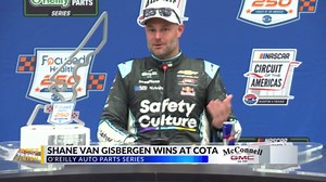 Mobile man wins Race to the Finish as Shane Van Gisbergen wins NASCAR O’Reilly Auto Parts Series at Circuit of the Americas