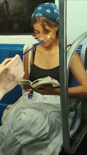 40_A fun one from the Barcelona metro 🇪🇸♥️ #Art of Drawing #pencil #pencildrawing #pencilart #pencilsketch | Art of Drawing