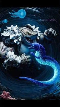 Underwater Legends: Shark vs Electric Eel ⚡🐋 | Epic Final Battle #shorts #anime #ai