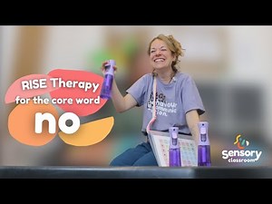 RISE Therapy: week 3 core word session “no”
