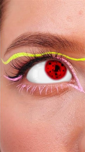 Cuteness Overload: Ladybug Eyes 🐞✨