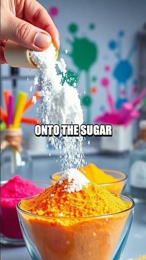 The Color Exploding Sugar Experiment