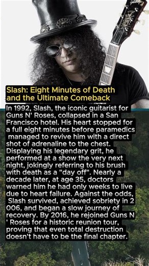 Slash: Eight Minutes of Death and the Ultimate Comeback