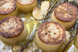 Fondant Potatoes - Kelly's Clean Kitchen