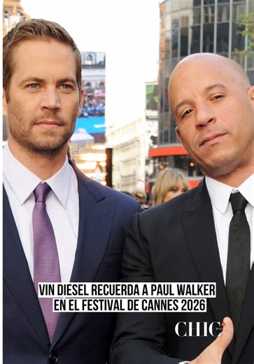 Así fue como Vin Diesel recordó a Paul Walker en el Festival de Cannes 2026. 😭👀 Sin duda el momento más emotivo fue el abrazo que le dio a la hija de Paul. ✨ 📹 Rebecca Ford #fastandfurious #vindiesel #paulwalker #cannes2026 #tributo