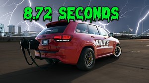 1,200-WHP Jeep Grand Cherokee Trackhawk Hits 8.72 Seconds Down the 1/4-Mile, Wants More