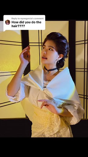 Replying to @raynegarcia should i do a hair tut?? #mariaclara #fyp