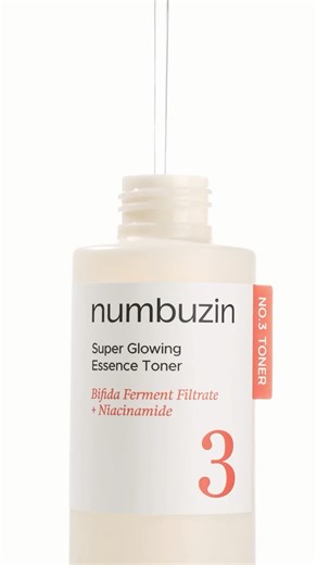 official | numbuzin on Instagram: "No.3 Miracle toner 🧡A cloud texture toner infused with miracle effects. ✔️ Miracle Toner Secret – An all-in-one toner that helps with hydration, skin texture smoothing, and acne care — your easy daily step for healthy-looking skin. – Powered by Bifida Ferment, Niacinamide, and Adenosine to support a stronger skin barrier and radiant glow. 🏃🏻 Available at Amazon + more Check the link in bio 🤍 #numbuzin #acne #no3toner"