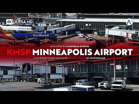 FlightBeam Studios | Minneapolis Airport | Microsoft Flight Simulator [Official Trailer]