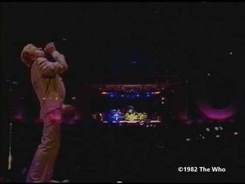 The Who at Shea Stadium, NYC on 12th October 1982