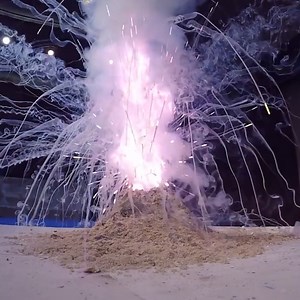 Chemistry lectures in the 1800s looked a little bit like this. More action than you might think! 🌋 Peter Wothers, Humphry Davy superfan and our 2012 Christmas Lecturer, recreates this iconic demonstration using the notes of none other than Michael Faraday. | Royal Institution of Great Britain