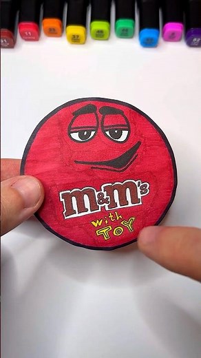 DIY M&M’s Surprise Box with Paper | Paper Craft Ideas #shorts #papercraft