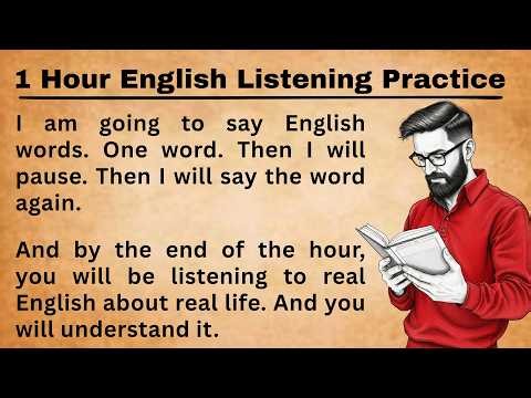 1 Hour English Listening Practice for Absolute Beginners || Improve English Listen And Practice