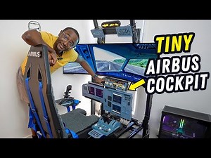 I 3D Printed an Airbus Cockpit To Play Microsoft Flight Sim
