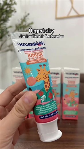 Kid-Friendly Toothpaste with Bubble Gum Flavor