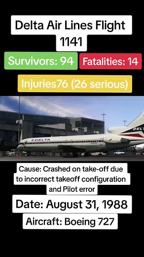 Delta Air Lines Flight 1141 Crash Details