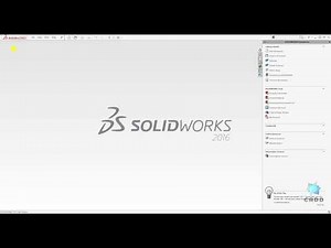 SolidWorks Tutorial for Beginners #7 - Opening SolidWorks For the First Time