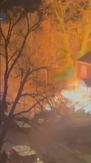 Virginia house explosion caught on video. #shorts #shortsvideo