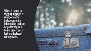 How To Tag Luggage
