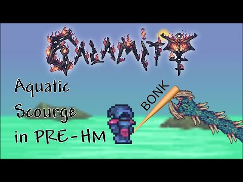 The EASIEST Way to Defeat The Aquatic Scourge in Pre-Hardmode