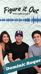 New podcast episode with Dominic Roque!! ✨💕 https://open.spotify.com/episode/127AzpguXONGRIVT7mdmsO?si=M2nhXH3iRL6TguT4QPkT6w&dl_branch=1 | Gabbi Garcia