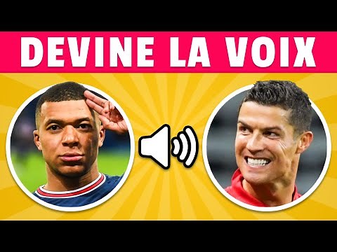 Devine les FOOTBALLEURS à partir de leur VOIX 🔊⚽
